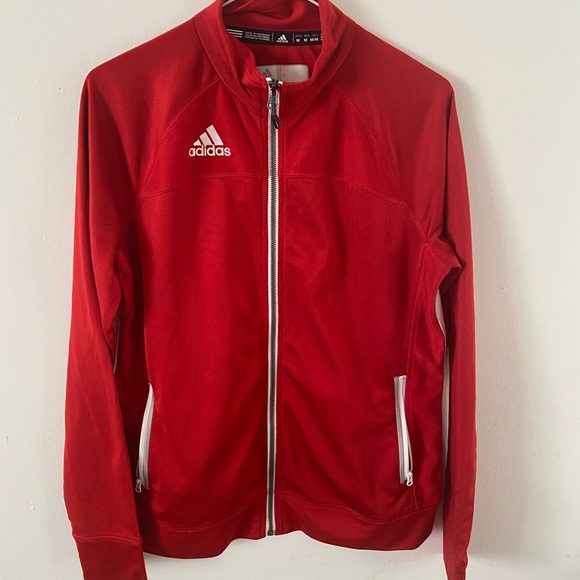 Red adidas sweater - Picture 1 of 2
